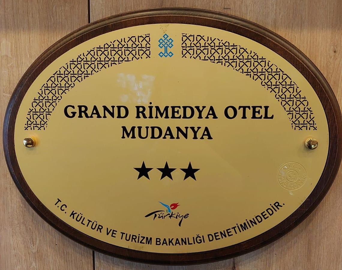 Grand Rimedya Hotel Mudanya Bursa Exterior photo